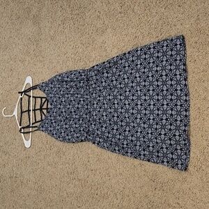 Forever 21 Blue and White Dress